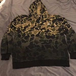 Adidas camouflage hoodie